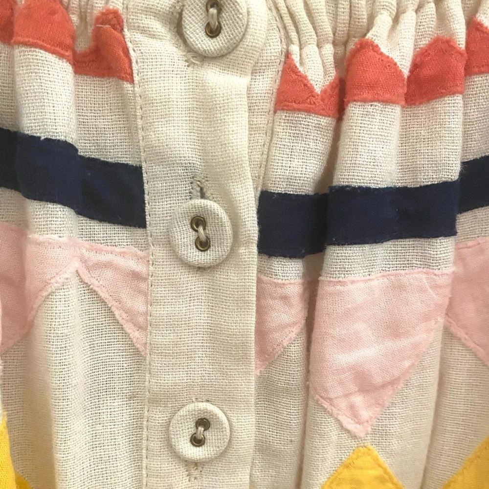 CAROLINA K Anthropologie Saria Fiesta Stripe Dress - Picture 5 of 8